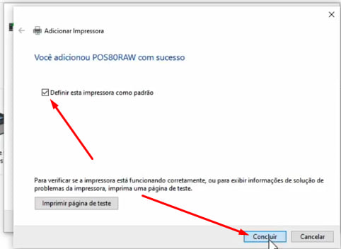 Impressora padrão
